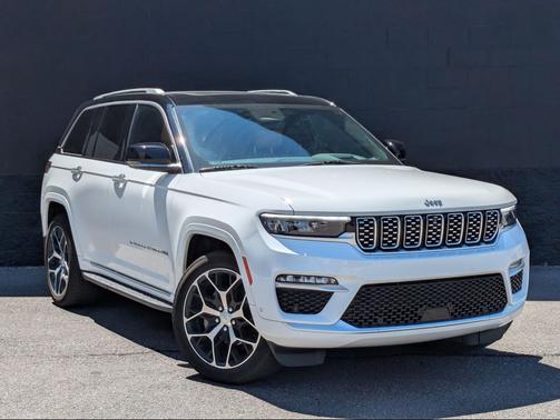 Bright White Clearcoat 2023 Jeep Grand Cherokee Summit