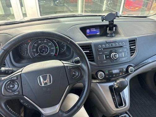 Alabaster Silver Metallic 2014 Honda CR-V EX-L