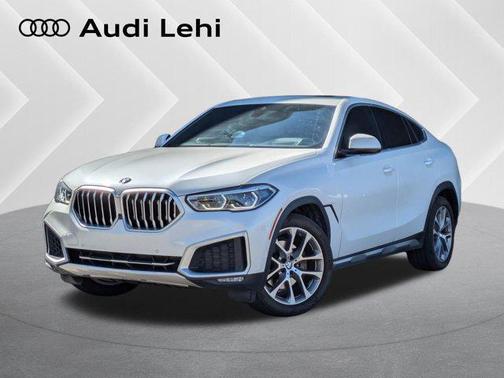 Mineral White Metallic 2021 BMW X6 xDrive40i