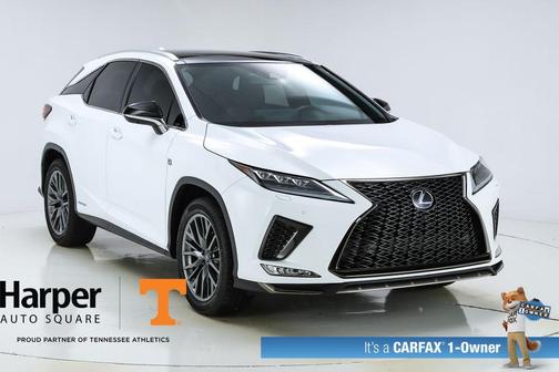 Ultra White 2022 Lexus RX 450h F SPORT Handling