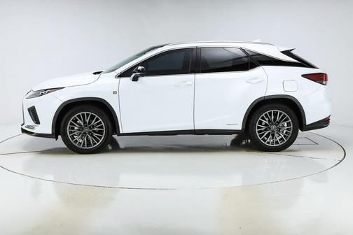 Ultra White 2022 Lexus RX 450h F SPORT Handling