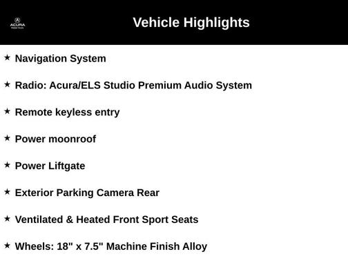 2017 Acura RDX Advance Package
