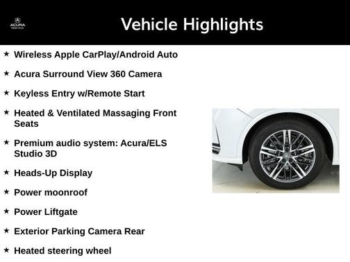 2025 Acura MDX Advance Package