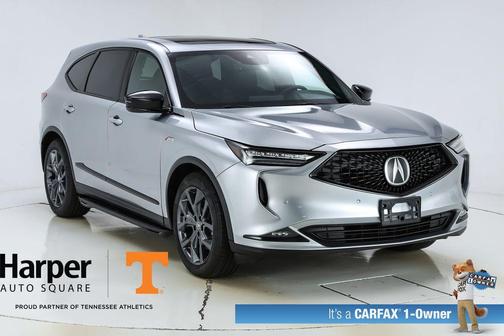 Lunar Silver Metallic 2023 Acura MDX A-Spec