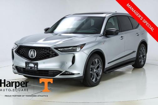 Lunar Silver Metallic 2023 Acura MDX A-Spec