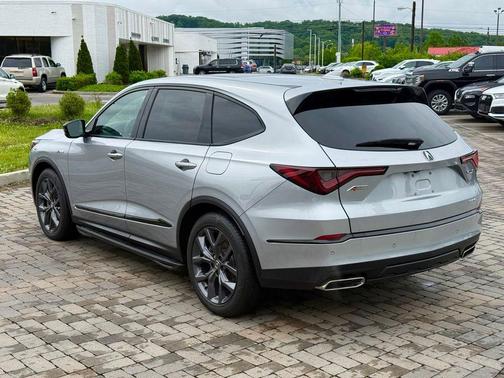 Lunar Silver Metallic 2023 Acura MDX A-Spec