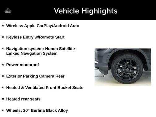 2025 Honda Passport Black Edition