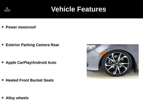 2019 Honda Civic Si Base