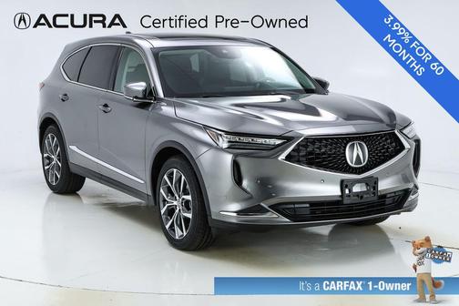 Liquid Carbon Metallic 2023 Acura MDX Technology