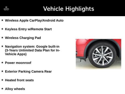 2025 Acura MDX Technology Package