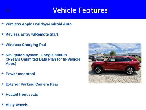 2025 Acura MDX Technology Package