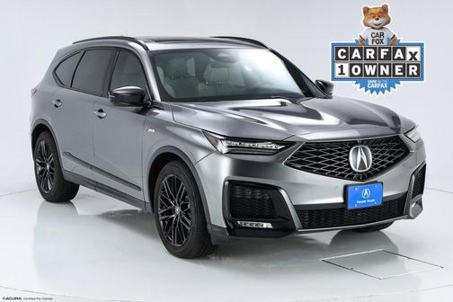 Liquid Carbon Metallic 2026 Acura MDX A-Spec Advance Package