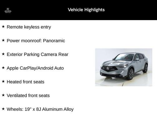 2025 Acura ADX A-Spec