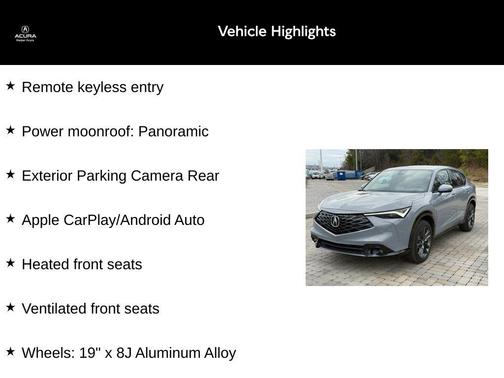 2025 Acura ADX A-Spec