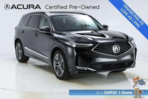 Majestic Black Pearl 2025 Acura MDX Advance Package