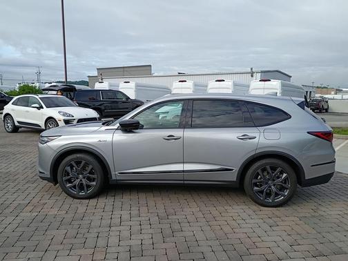 Lunar Silver Metallic 2023 Acura MDX A-Spec