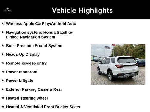 2025 Honda Pilot Elite