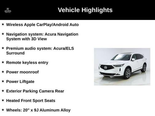 2024 Acura MDX Technology