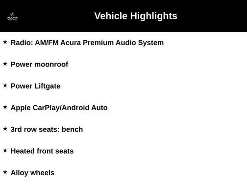 2018 Acura MDX 3.5L