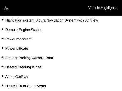 2020 Acura RDX Technology Package