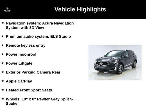 2020 Acura RDX Technology Package