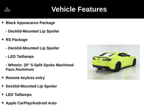 2019 Chevrolet Camaro 1LT