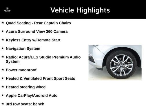 2020 Acura MDX 3.5L w/Advance Package
