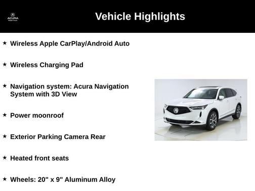 2023 Acura MDX Technology