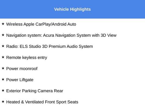 2025 Acura RDX A-Spec