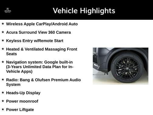 Majestic Black Pearl 2025 Acura MDX A-Spec Advance