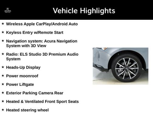 2025 Acura RDX A-Spec Advance Package