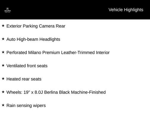 2025 Acura RDX Advance Package