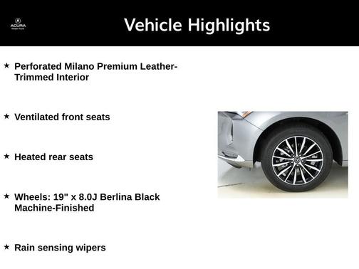 2025 Acura RDX Advance Package