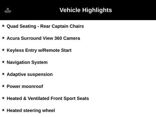 2017 Acura MDX 3.5L w/Advance Package