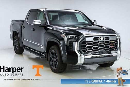 Midnight Black Metallic 2025 Toyota Tundra Hybrid 1794 Edition