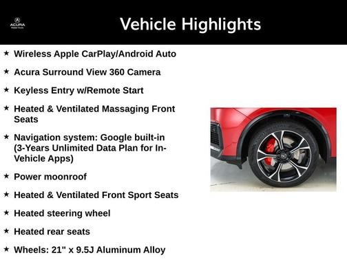 2025 Acura MDX Type S w/Advance Package