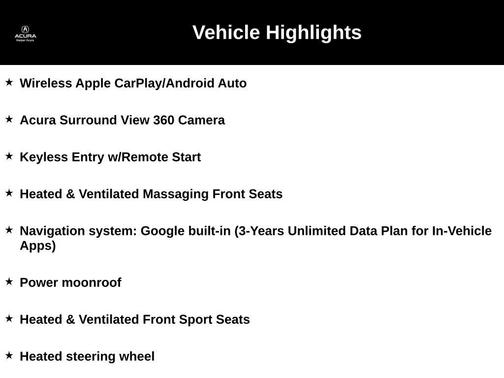 2025 Acura MDX Type S w/Advance Package