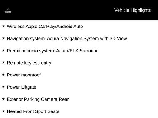 2024 Acura MDX Technology