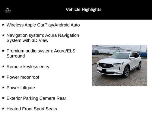 2024 Acura MDX Technology