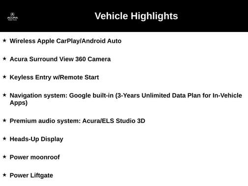 2025 Acura MDX A-Spec Advance
