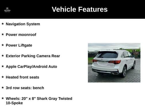 2020 Acura MDX 3.5L w/Technology Package
