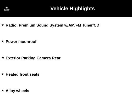 2013 Acura ILX 2.0L w/Premium Package
