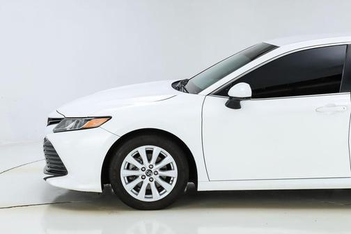 Super White 2019 Toyota Camry LE