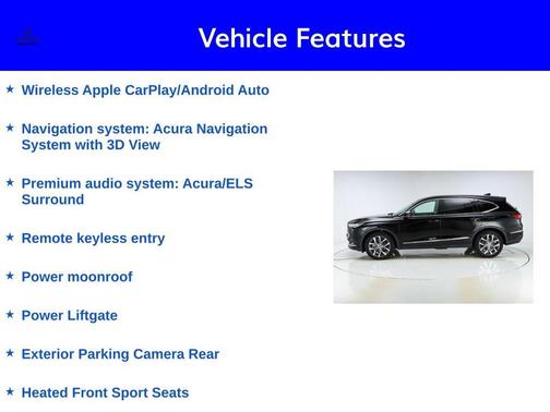 Majestic Black Pearl 2023 Acura MDX Technology