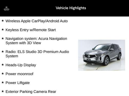 2024 Acura RDX Advance Package