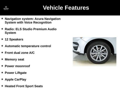 2019 Acura RDX Technology Package