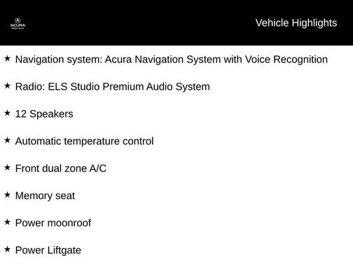 2019 Acura RDX Technology Package