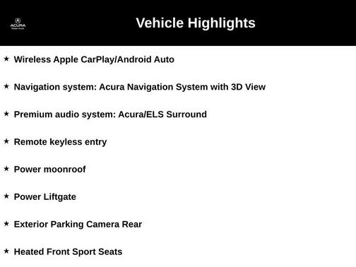 2023 Acura MDX Technology