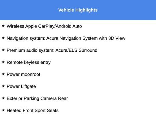 2023 Acura MDX Technology