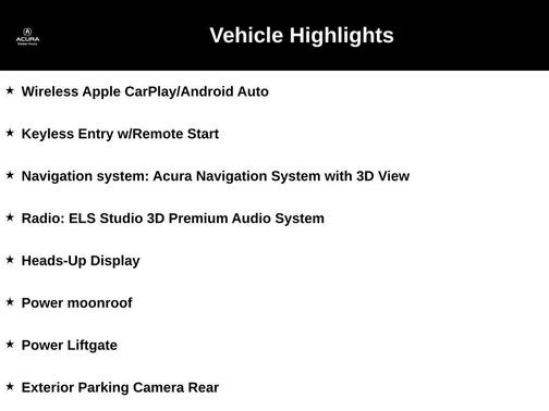 2025 Acura RDX A-Spec Advance Package